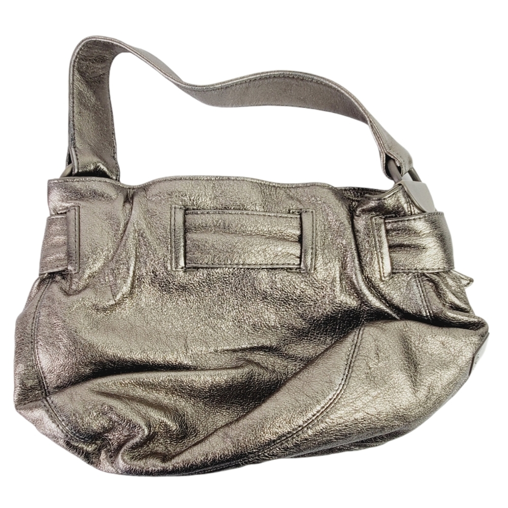 Kooba Elisha Bronze Metallic Leather Mini Bow Bag - Picture 2 of 5